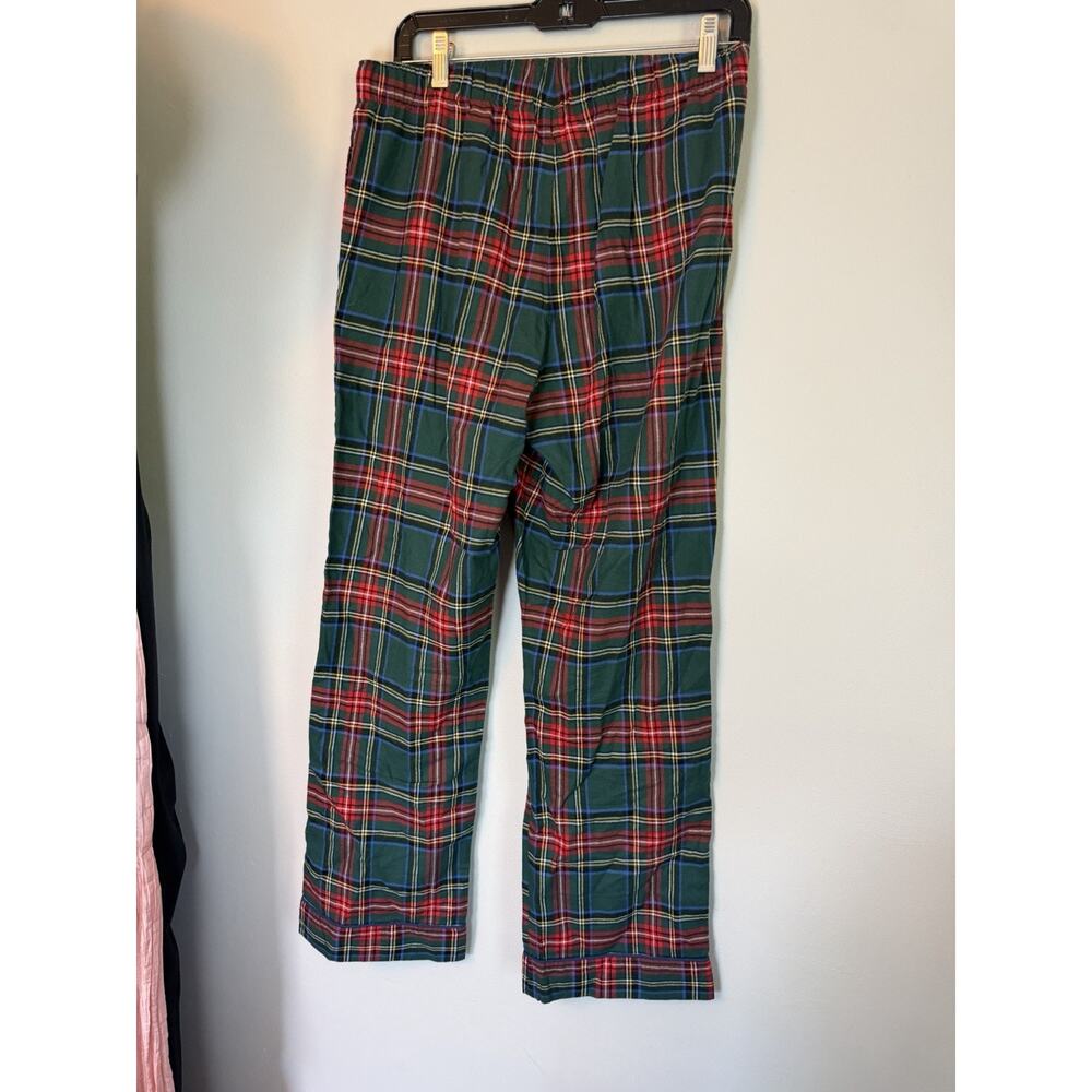 PETITE PLUME Women's Brushed Twill Pajama In Kensington Tartan Sz M $118 NWT - Picture 12 of 13